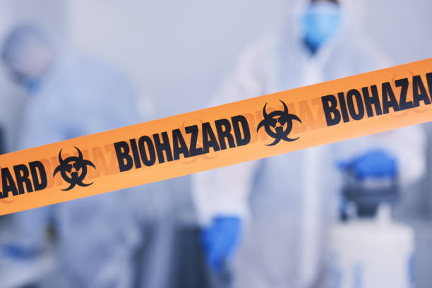 Professional Biohazard Cleanup technician working in South Prairie, WA